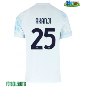 Inter Milan Manuel Akanji #25 Bortatröja 2025-26 Kortärmad